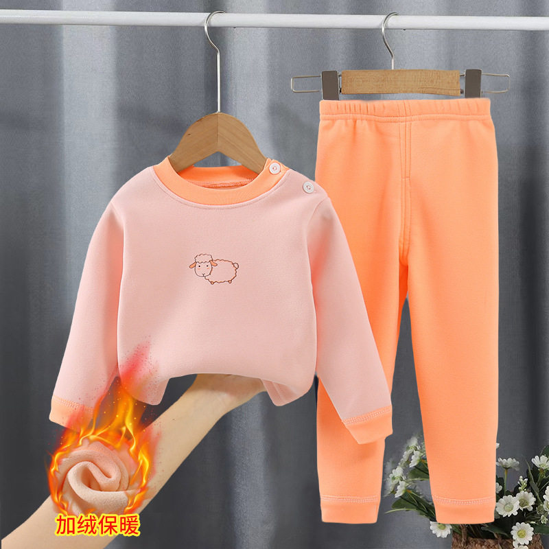 儿童保暖内衣德绒秋冬加绒加厚套装男童女童秋衣秋裤睡衣宝宝童装,童装/婴儿装/亲子装,家居服套装,淘宝优惠券,粉丝福利购,淘宝优惠卷