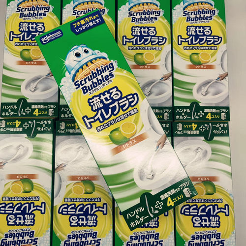 便捷一次性马桶刷头除菌清洁
