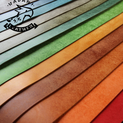 皮匠老王 国产Pueblo风格  特效磨砂彩色植鞣革树膏皮 皮革皮料