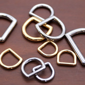 精品D扣 高品质包包连接 挂扣 D环出口品质箱包五金配件 皮匠老王