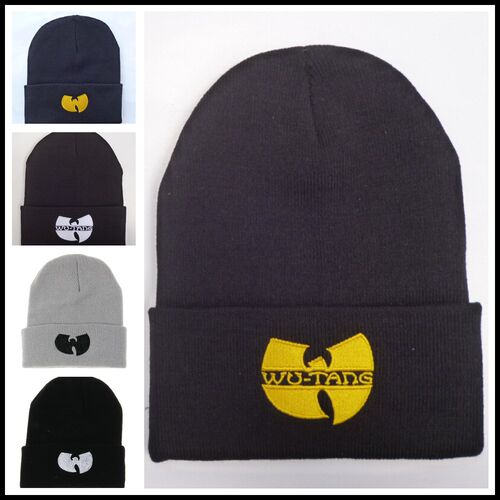 WuTang knitted wool hip-hophat抖音同款平价学生针织毛线帽