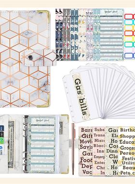 budget binder with 30pcs money organizer cash savings book