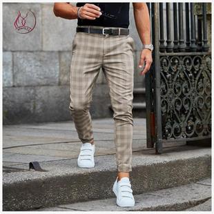 trousers裤子 pants for men striped loose 宽松薄款休闲长裤男