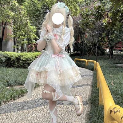 酥饼猫原创设计jsk正版lolita仙气公主连衣裙生日礼服现货