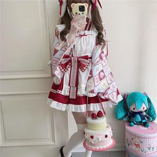 套装少女原创设计Lolita洛丽塔洋装可爱萝莉女仆全套爆款气质女
