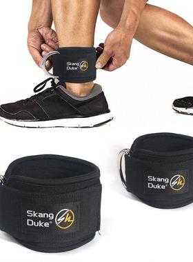 Gym Ankle Strap Padded Weight Leg Training脚环踝绑腿扣Brace