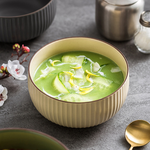 小汤面碗家用7英寸日式高颜值高级感6寸陶瓷吃面10寸12寸大号碗