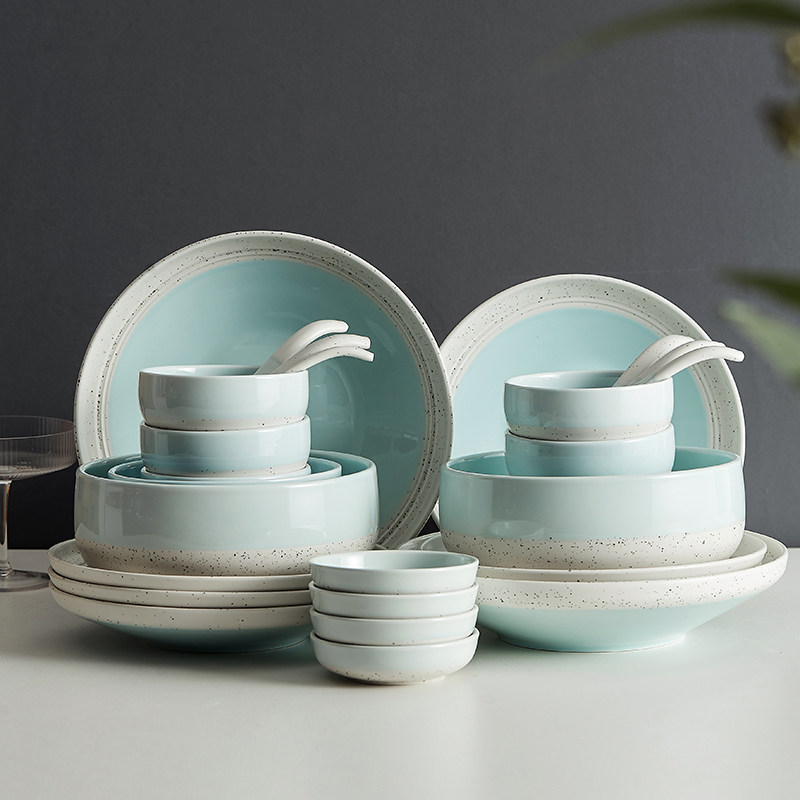 碗碟套装家用简约现代盘子碗2025新款轻奢北欧风格高级感乔迁餐具,餐饮具,碗,淘宝优惠券,粉丝福利购,淘宝优惠卷
