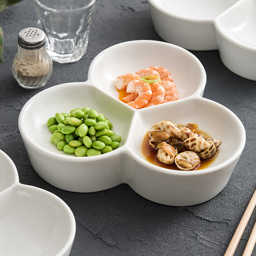 造器凉菜盘三格组合拼盘餐具