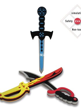 Foam Pirate Sword Toy Gift Sport Warrio