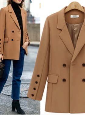 2018 Autumn Women Work coats OL Button Blazers Suit jackets
