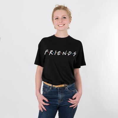 Summer FRIENDS Letter Women Casual Funny t shirt For Lady