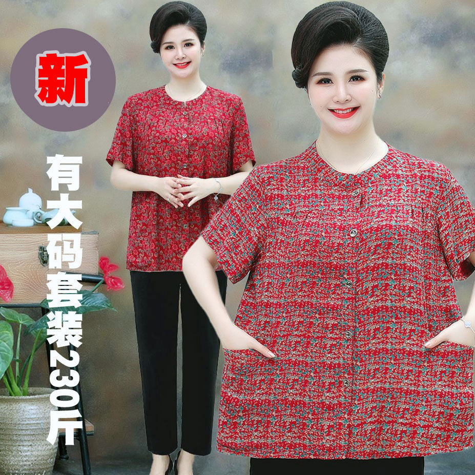 胖太太新款衣服,老太太春秋外套上衣(第3页)_大山谷图库