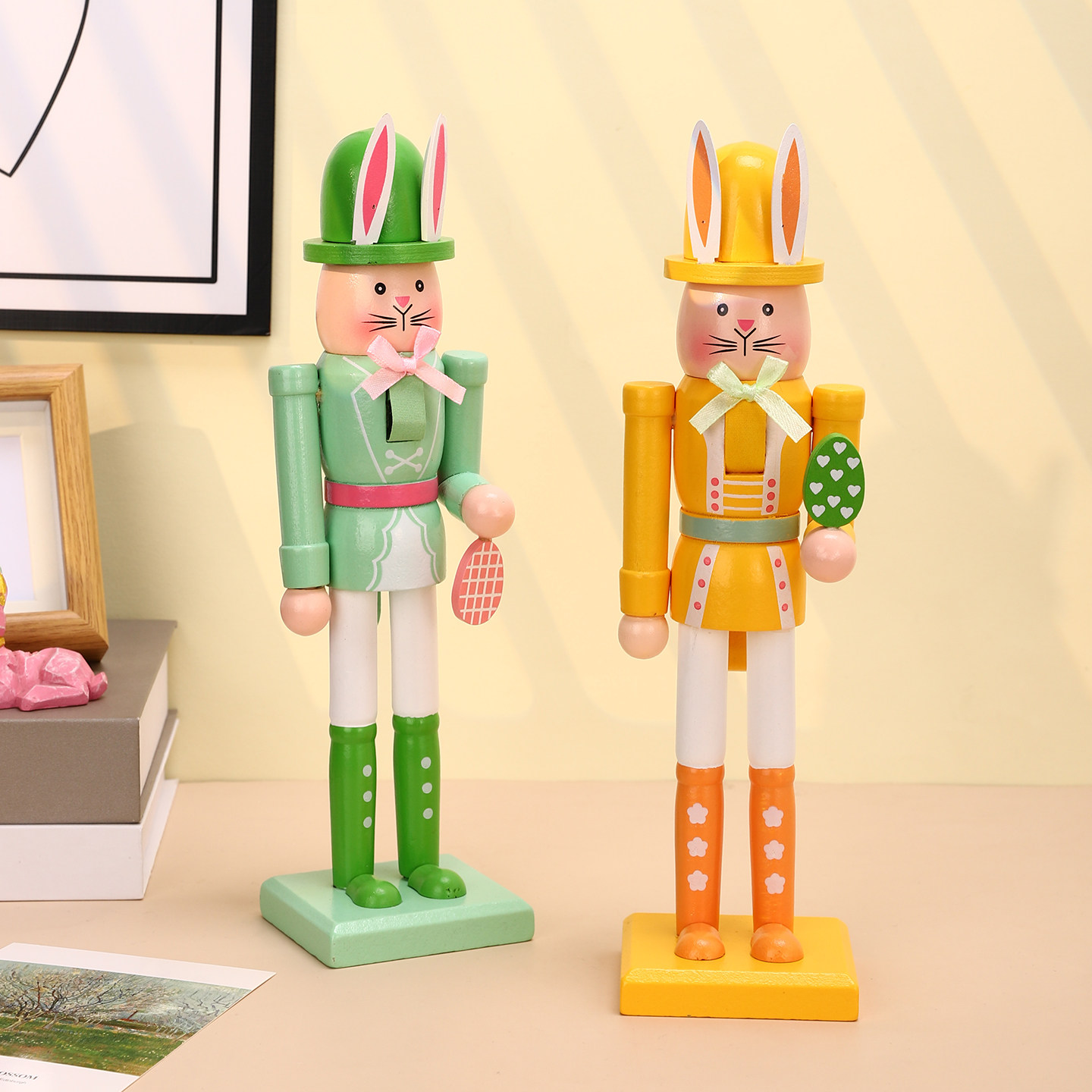 创意胡桃夹子木偶兔子士兵摆件儿童房间卧室酒柜装饰品家居小摆设,家居饰品,装饰摆件,淘宝优惠券,粉丝福利购,淘宝优惠卷