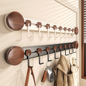 尔沫中古风浴室吸盘门后挂钩免打孔强力承重粘胶挂衣钩架无痕粘钩