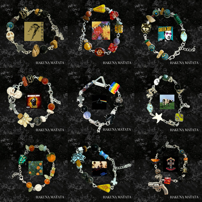 专辑封面手链项链合集｜印象串珠原创手作串珠小众设计男女可定制