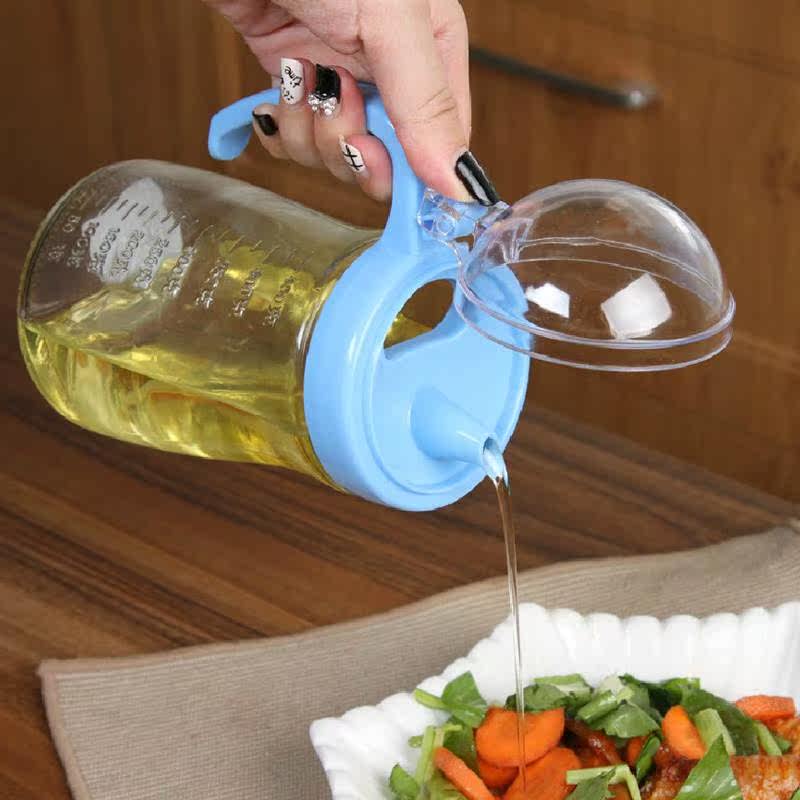 油壶厨房用品油罐壶家用欧式玻璃带盖防漏小号定量装油瓶倒油神器|ruв категории кухня/посуда, кухонный Гаджет/кухня хранения, тарного хранения/кухня хранения посуды, масленка - от Buy2taobao.com для оказания профессиональной услуги покупки агента Taobao