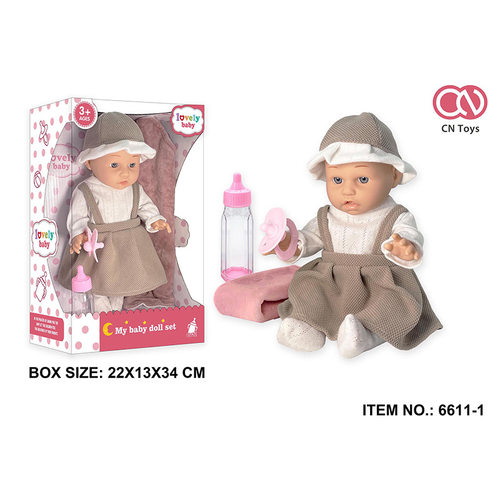 Reborn DOLL重生娃娃 全胶身重生婴儿女孩可水洗仿真搪胶娃娃玩具