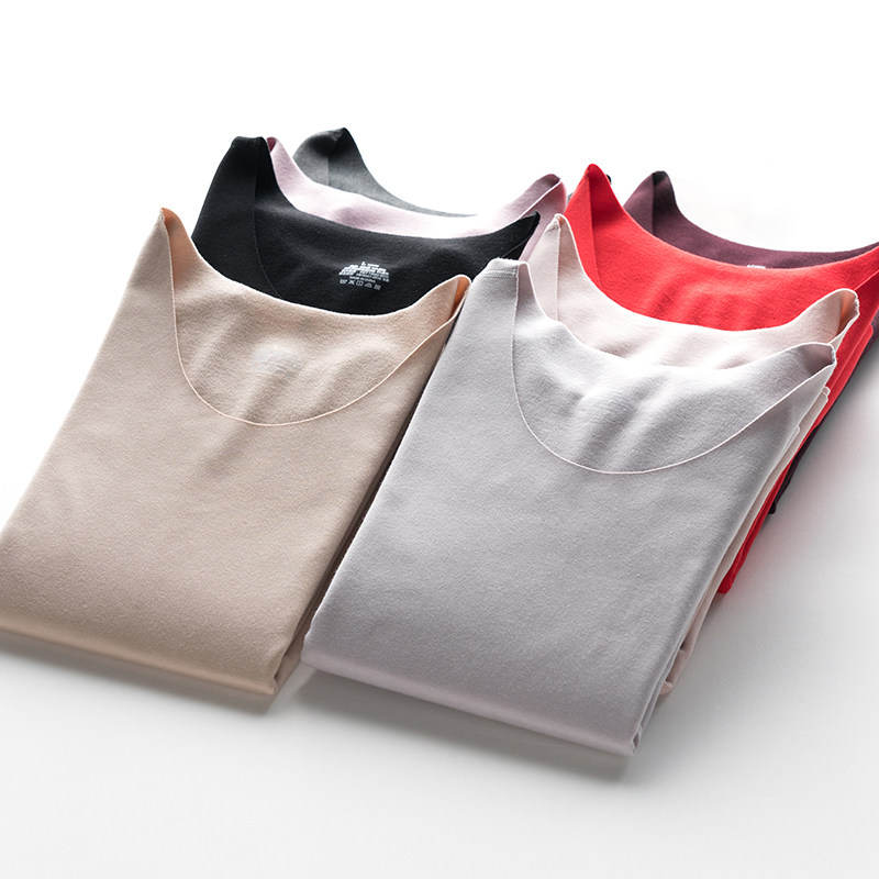 无痕保暖内衣女单件上衣加厚加绒自发热贴身打底衫紧身秋衣内穿冬,女士内衣/男士内衣/家居服,保暖上装,淘宝优惠券,粉丝福利购,淘宝优惠卷