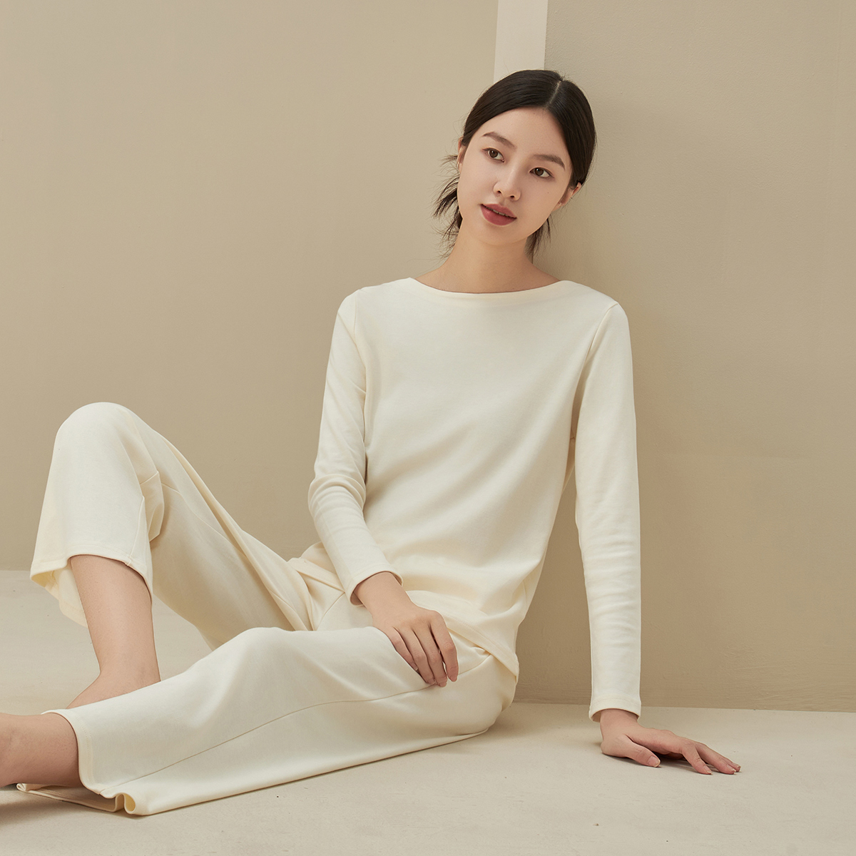 思篇女士棉莫代尔家居服套装