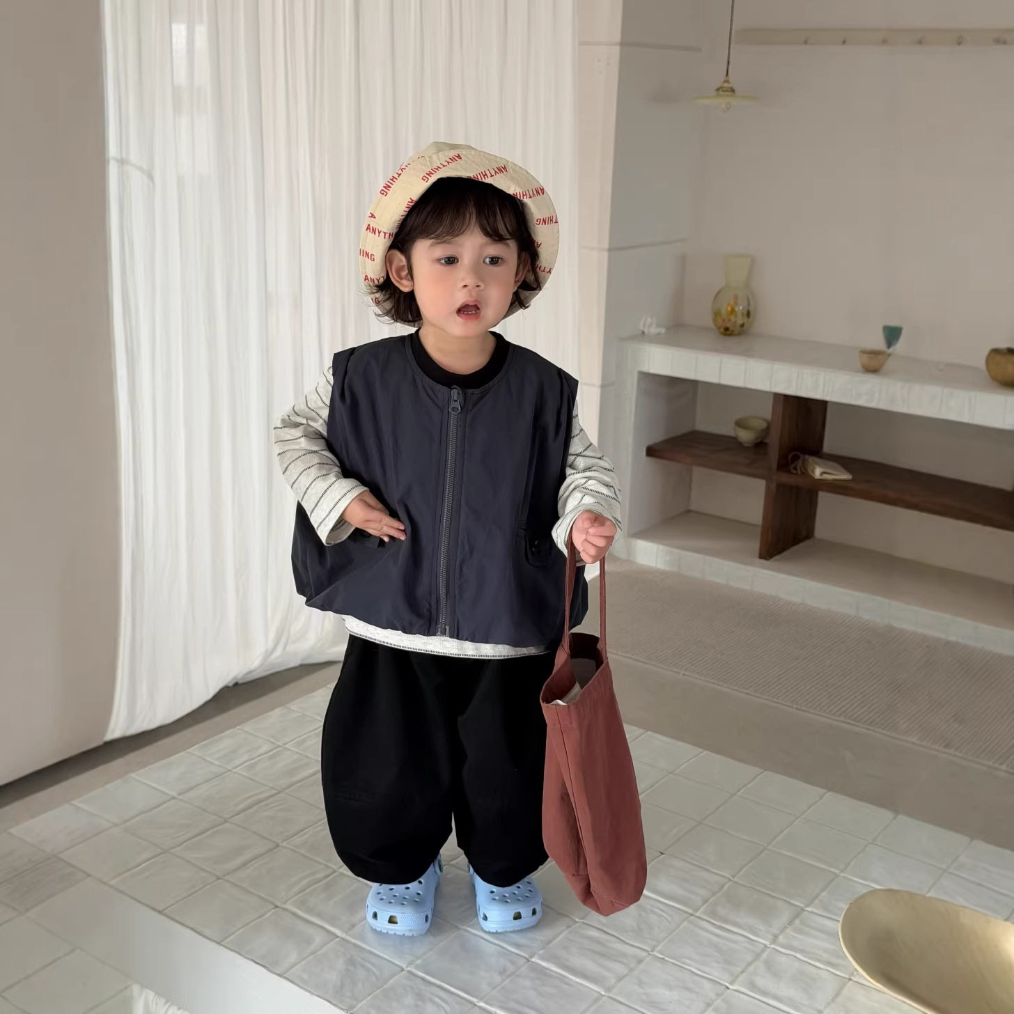 儿童衣服韩版春装宝宝春款服装2026童装儿童套装男童条纹T恤裤子