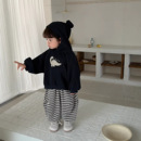 套装 儿童衣服2026宝宝春装 男童连帽卫衣卫裤 童装 批发加工定制 韩版