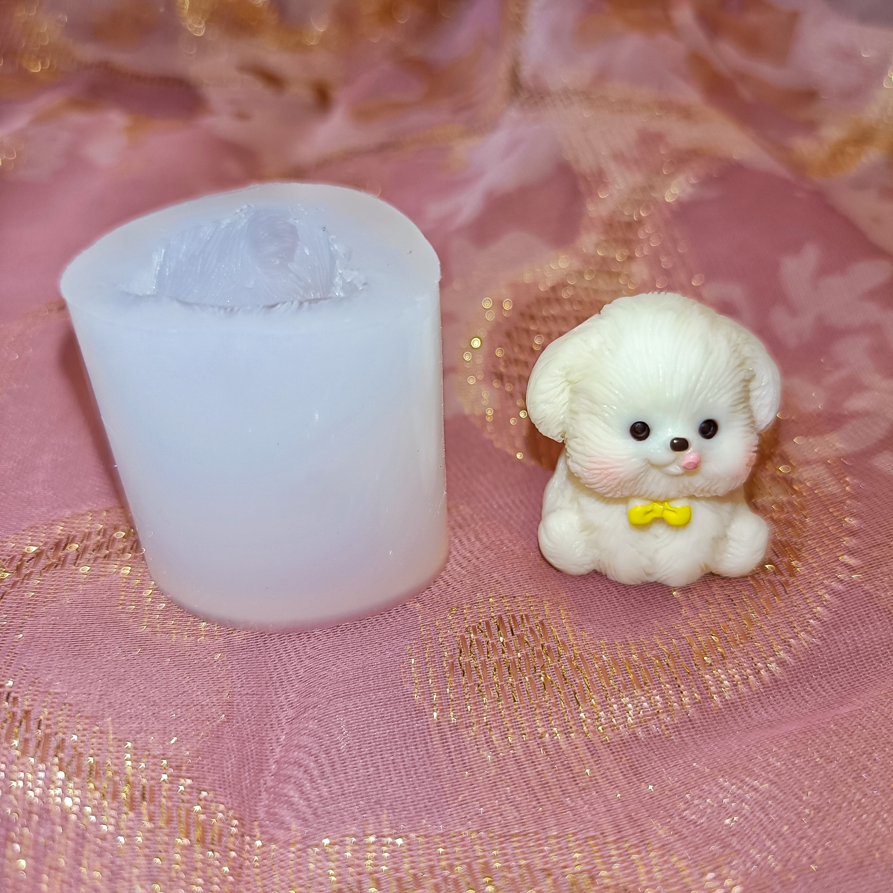 小狗模具 食品级硅胶模具 狗狗 翻糖慕斯巧克力烘焙模具