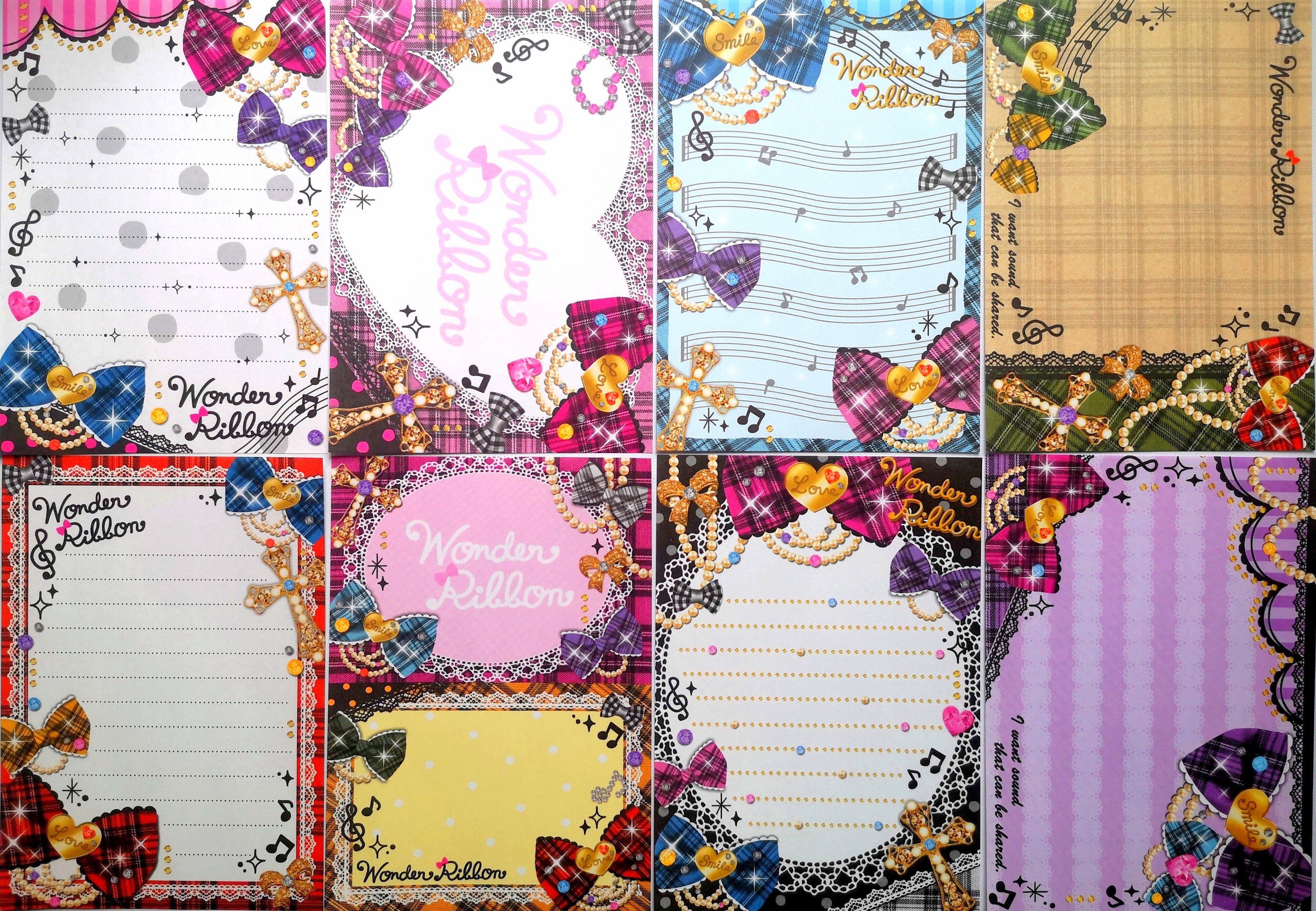 Japanese Y2k Gear Note Memo Pad - Discontinued Vintage Skull Heart Find! - Product image 4