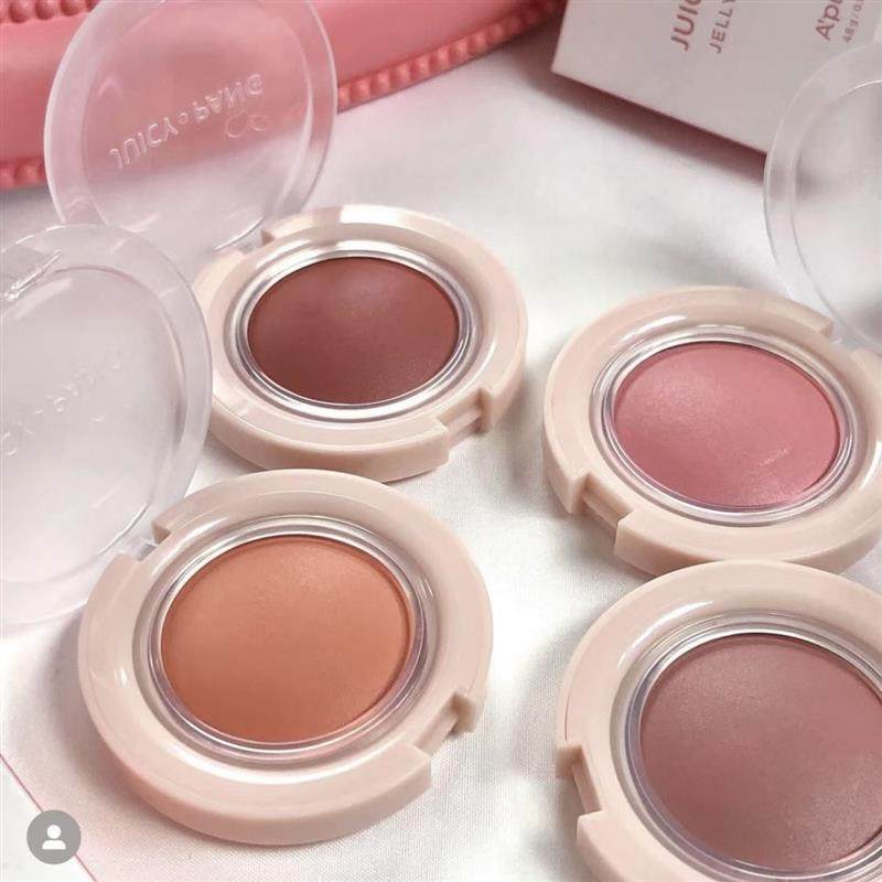 软软膏质L地~韩国apieu果冻腮红土豆泥细腻PK01腮红BE02宝藏