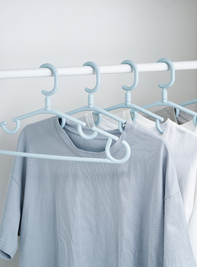 汇丰信佳  家用加厚可挂吊带裤子多功能塑料衣架衣撑子衣挂39cm