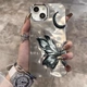 月亮蝶水波纹适用苹果15PROMAX手机壳iphone16新款 苹果14简约13