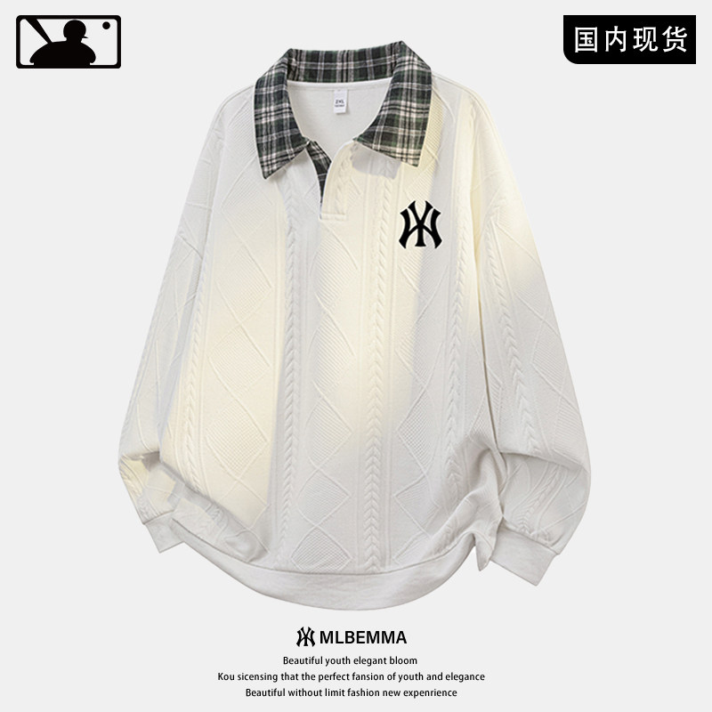 【奥莱特价】连帽卫衣男士春秋季2026新款美式潮牌套头衫内搭上衣