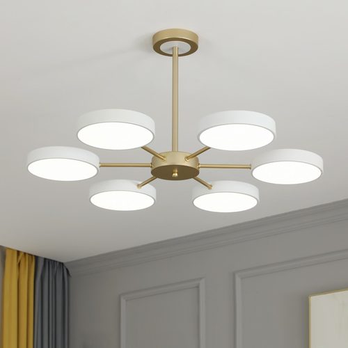 北欧客厅吊灯现代简易2025年新款全屋家用餐厅主卧室创意饭店灯具