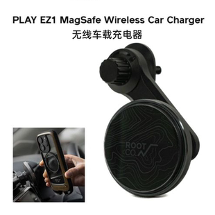 ROOT CO.原装进口车载手机支架强力磁吸无线充电底座出风口配件