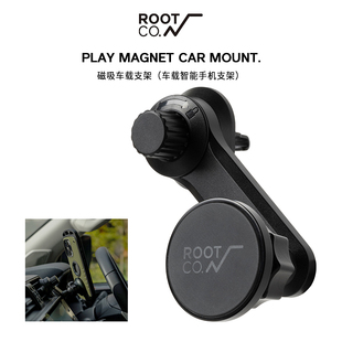 日本ROOT 进口磁吸手机支架车载支架 CO.原装