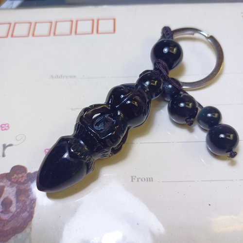 天然黑曜石护身配饰礼品男女同款