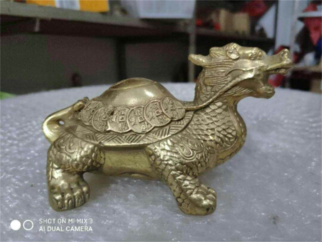 桌面大摆件招财办公室书房龙头龟