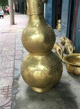 八卦镇宅门厅葫芦摆件客厅前招财