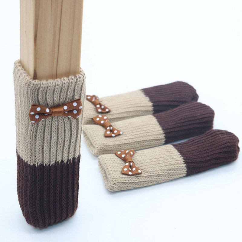 桌腿套双层针织加厚静音耐磨桌椅脚垫凳脚垫桌腿桌脚凳子腿保护套