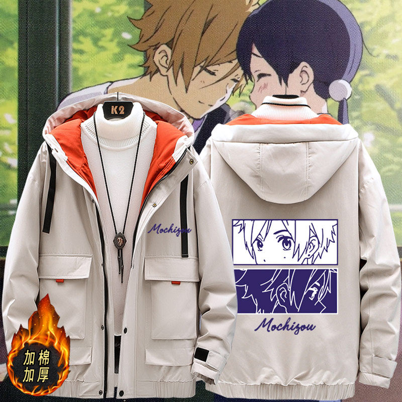 玉子市场周边棉服饼藏爱情故事馅子二次元男女款加棉加厚外套jl