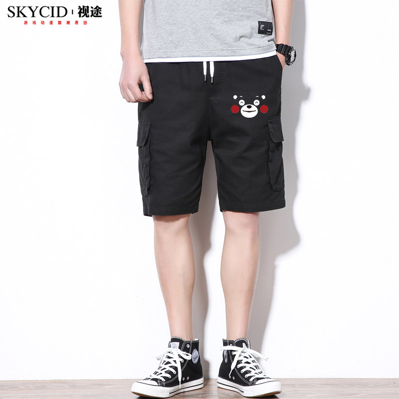 summer new pattern Kumamoto Prefecture Mascot kumamon Kumamoto shorts men and women lovers summer have cash less than that is registered in the accounts shortsin the Men's clothing, Casual pants  category - from Buy2taobao.com to provide professional Taobao agent buy service