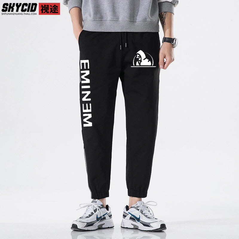 痞子阿姆eminem 埃米纳姆周边潮流裤子男女休闲卫裤夏季工装裤jl
