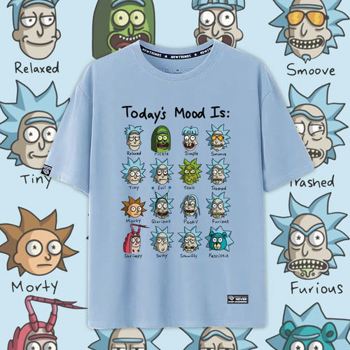 瑞克和莫蒂RickAndMorty美式短袖