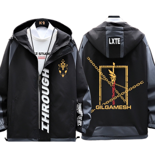 FATE吉尔伽美什金闪闪印象衣服动漫周边fgo男女情侣夹克外套jl