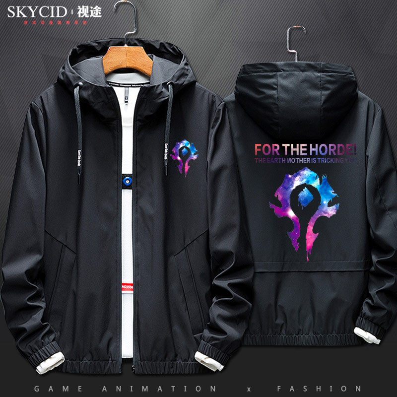 魔兽世界电影周边夹克部落联盟魔兽T男女情侣休闲连帽夹克衣服潮|ruв категории Мужская одежда, пиджак - от Buy2taobao.com для оказания профессиональной услуги покупки агента Taobao