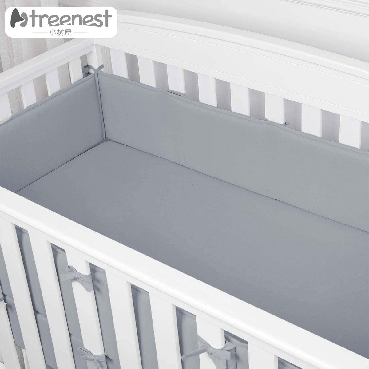 新款婴儿床围四件套 宝宝护栏床围 儿童床保护围栏母婴用品