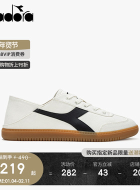 diadora迪亚多纳男女鞋一脚蹬帆布鞋Saunter Slipon