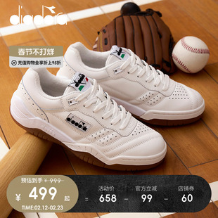 【下拉详情领优惠】diadora迪亚多纳男女运动板鞋复古网球小白鞋