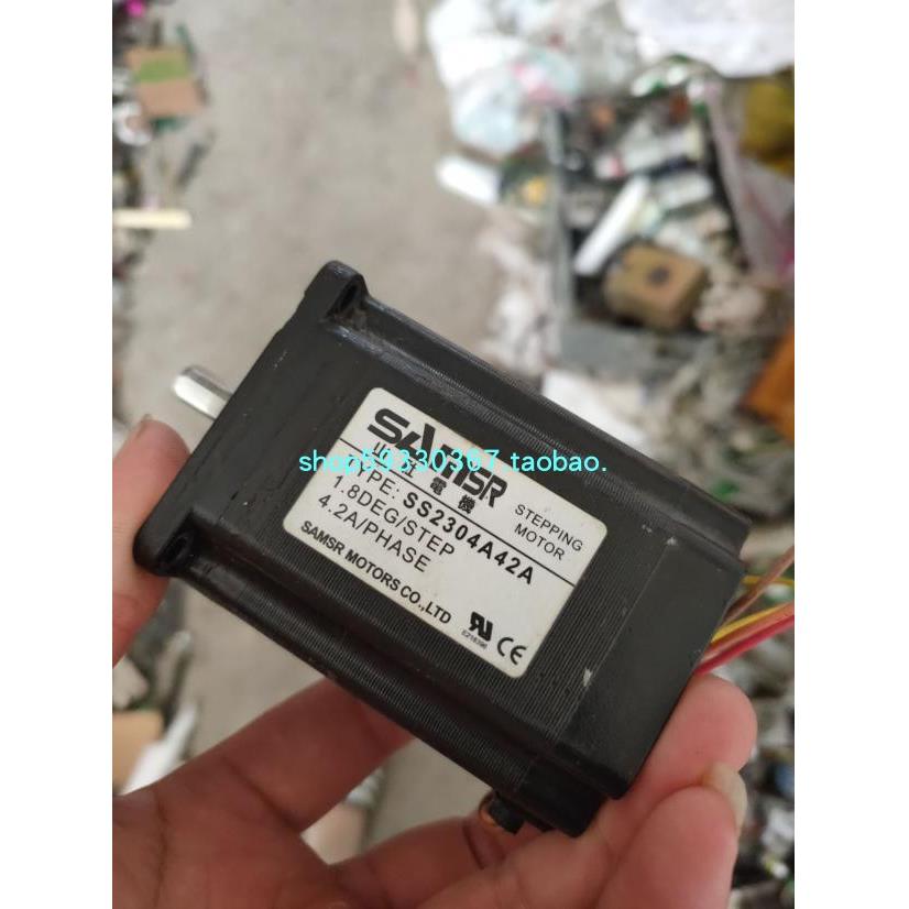 二手拆件 日本山社两相57步进电机24V直流马达步进电机SS2304A42A