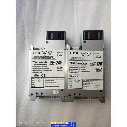 TDK-Lamba 九成新NV-175电源 K10102A NV1-2G500H-F-012 退旧